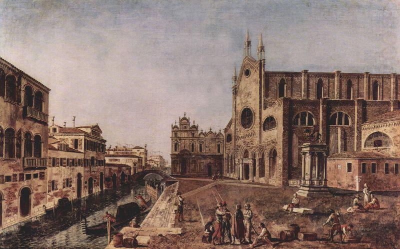 Campo Santi Giovanni e Paolo, Venedig, Workshop of Michele Marieschi